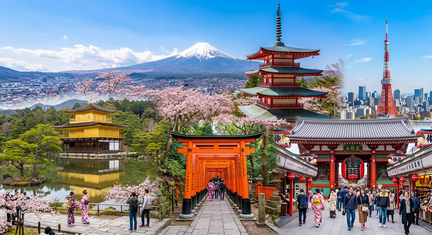 Famous Places in Japan